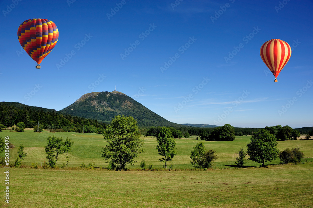 Obraz premium Montgolfière