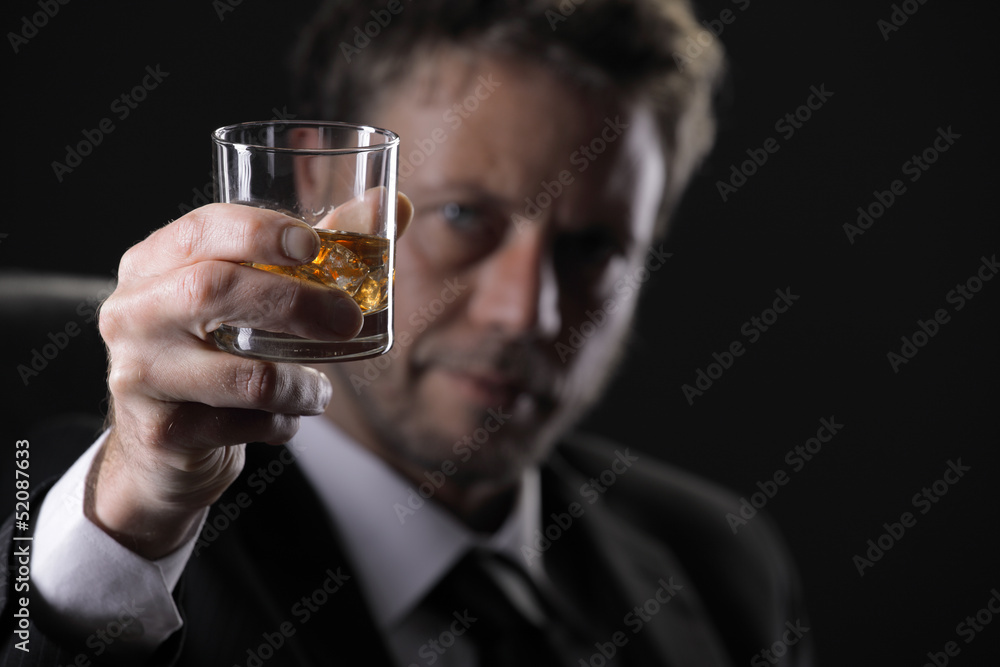 Elegant businessman Elegant businessman