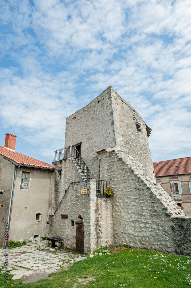 Obraz premium Tour de Guet de Charroux (03)