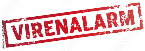 Stempel Virenalarm