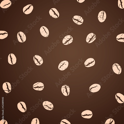 Vector Illustration of a Coffee Background