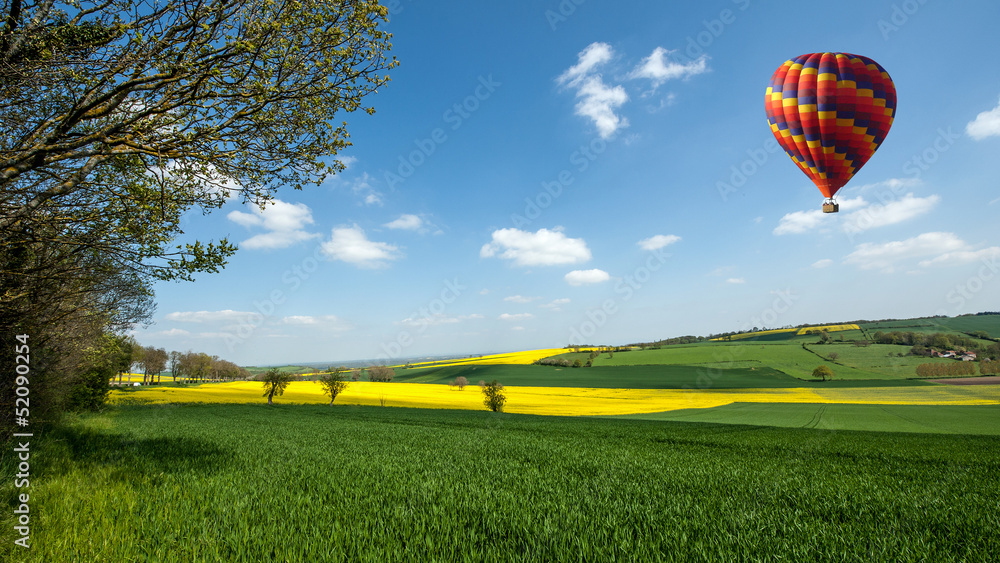 Fototapeta premium Montgolfière