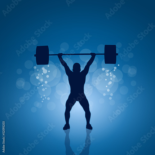 Vector gymnasium poster