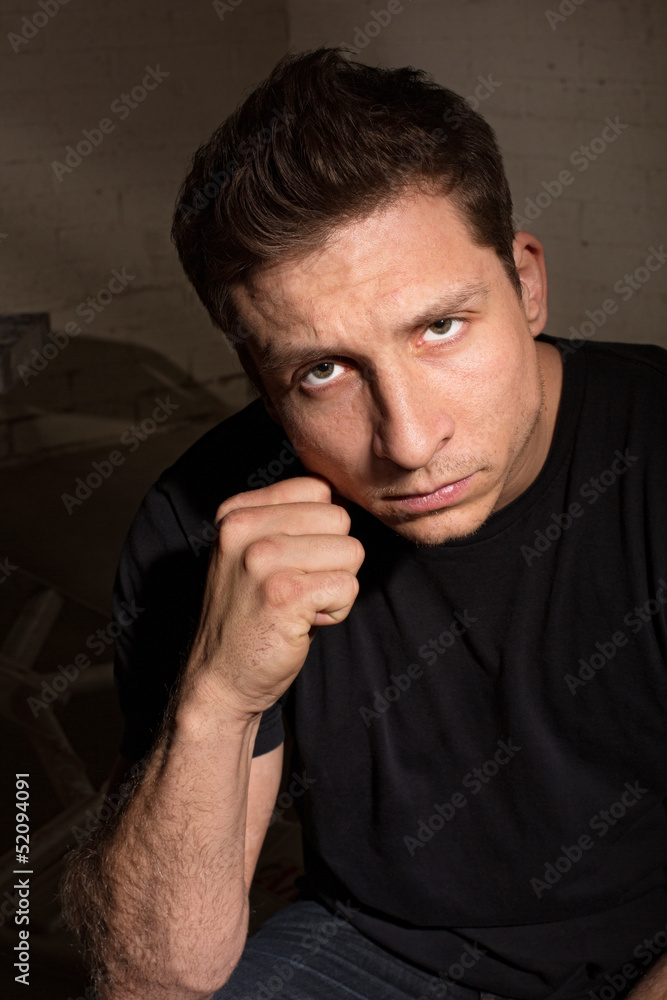 Man with Clenched Fist Man with Clenched Fist