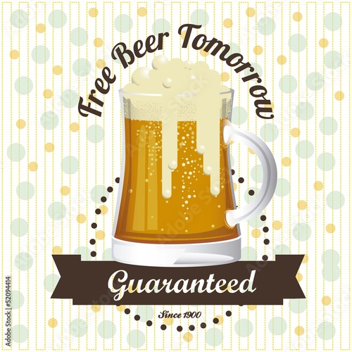 beer free label