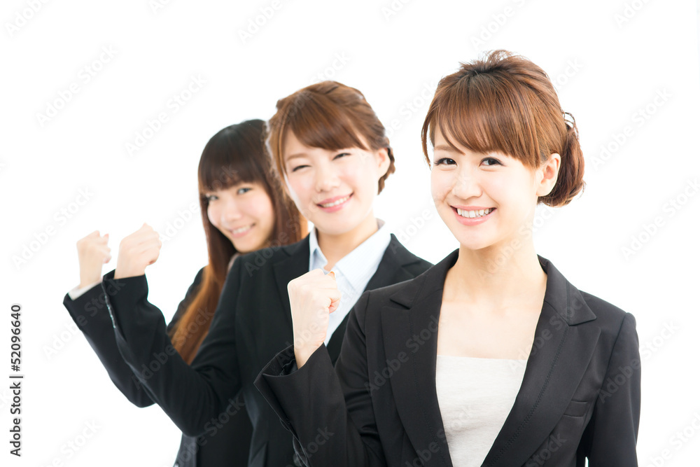 Beautiful asian businesswomen isolated on white background Beautiful asian businesswomen isolated on white background
