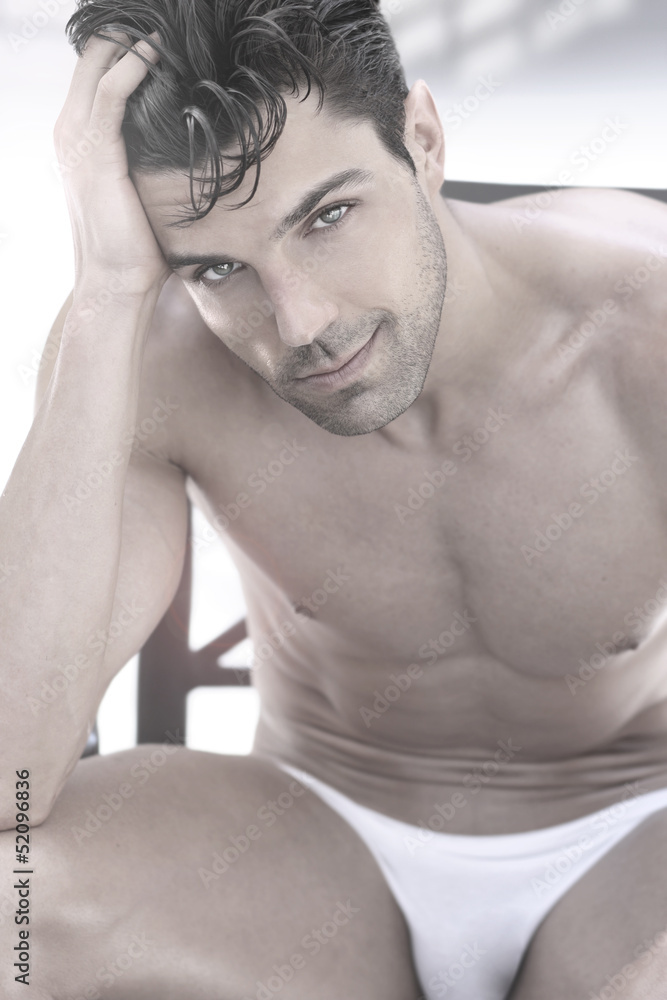 Cute guy in briefs Cute guy in briefs