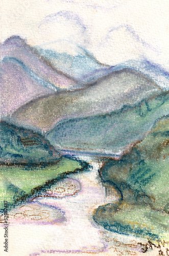 River Chorohi valley