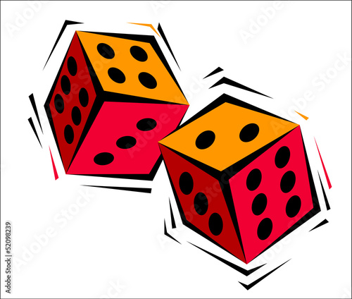 Tossed Dice photo