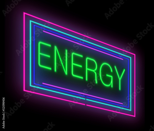 Energy concept.