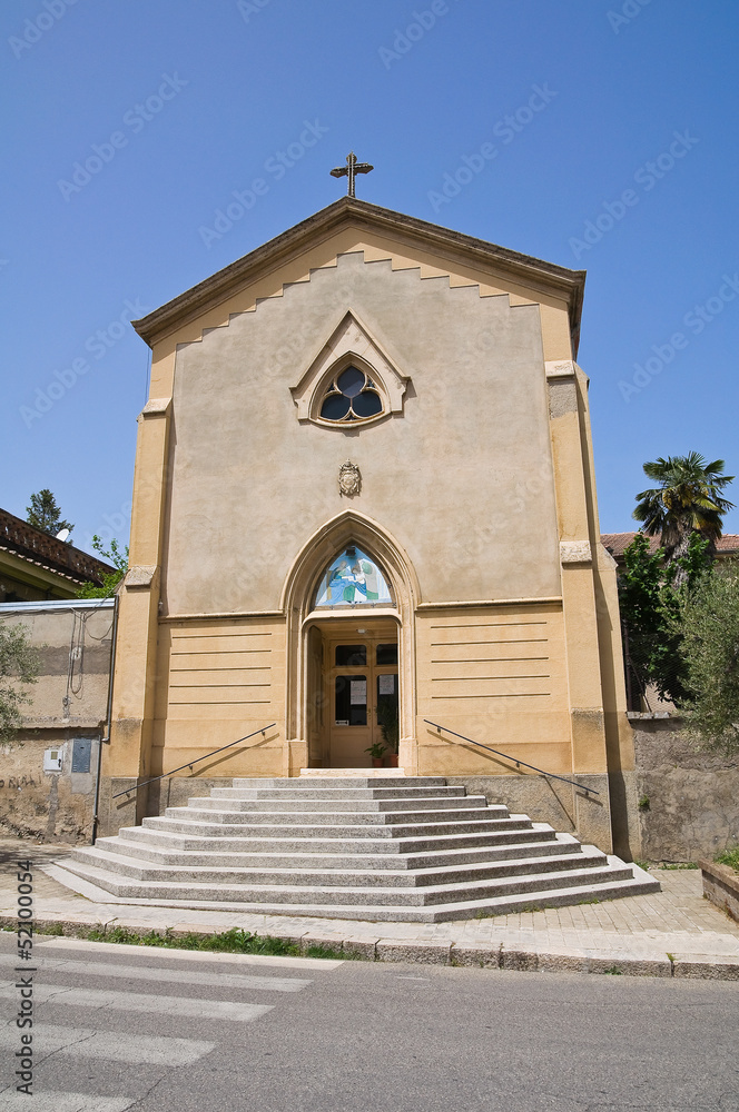 Church of St. Anna. Melfi. Basilicata. Italy. Church of St. Anna. Melfi. Basilicata. Italy.