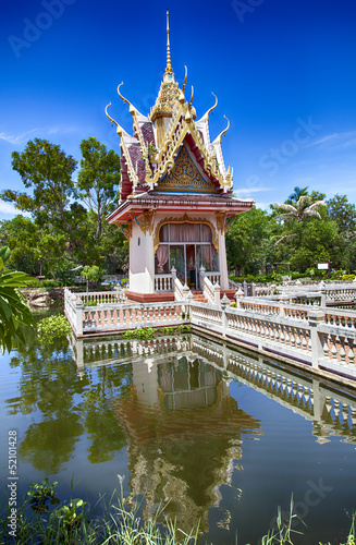 Hua Hin temple pond