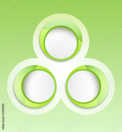 Circle Banner Sticker