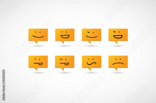 Balloon emoticons