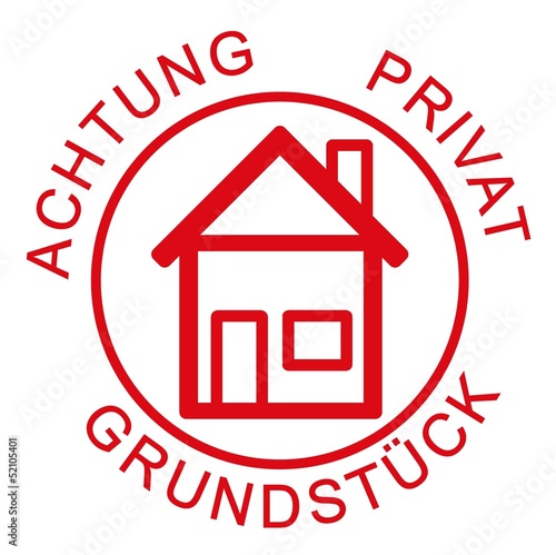 Achtung Privat Grundstück