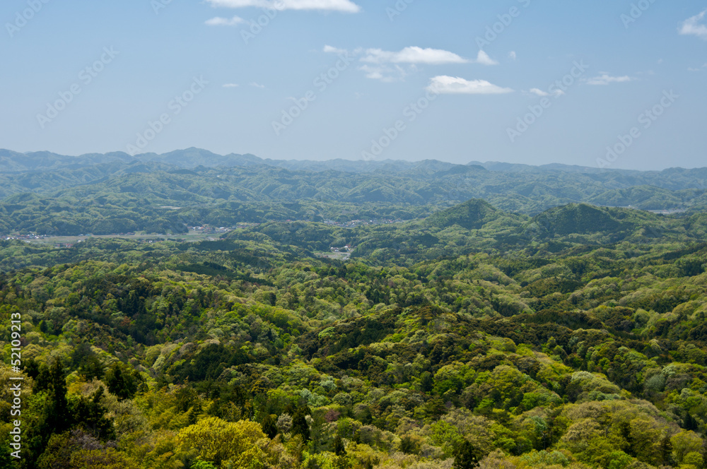Naklejka premium pasmo górskie