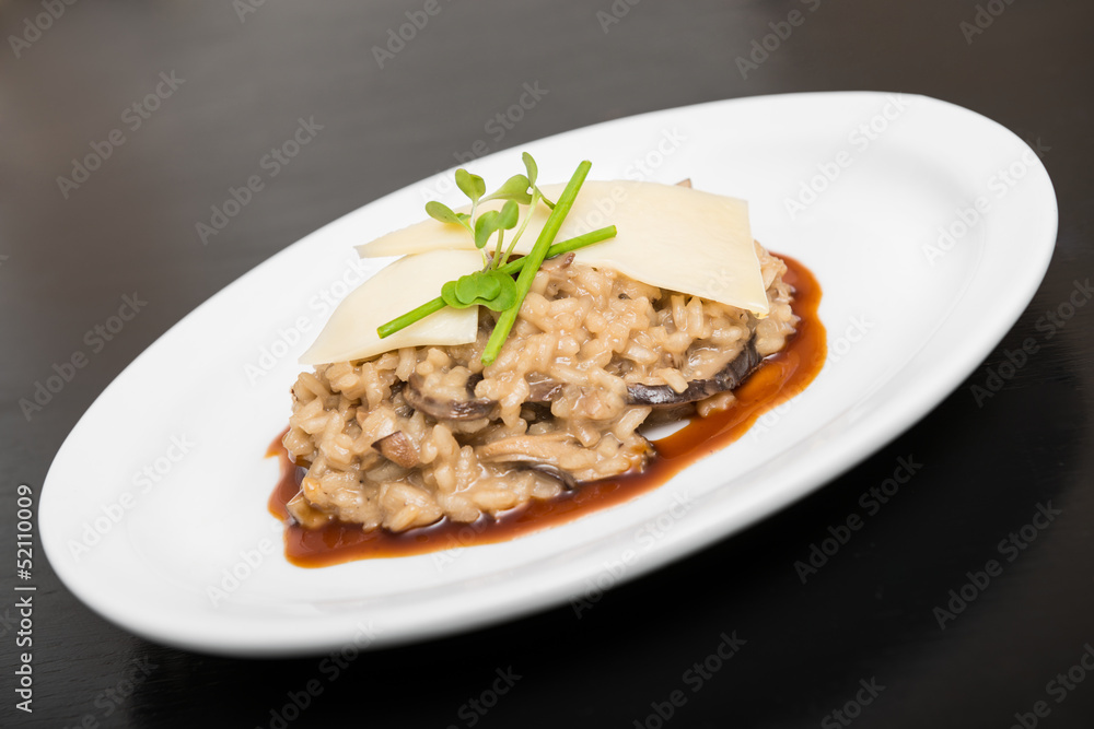 Mushroom Risotto Mushroom Risotto