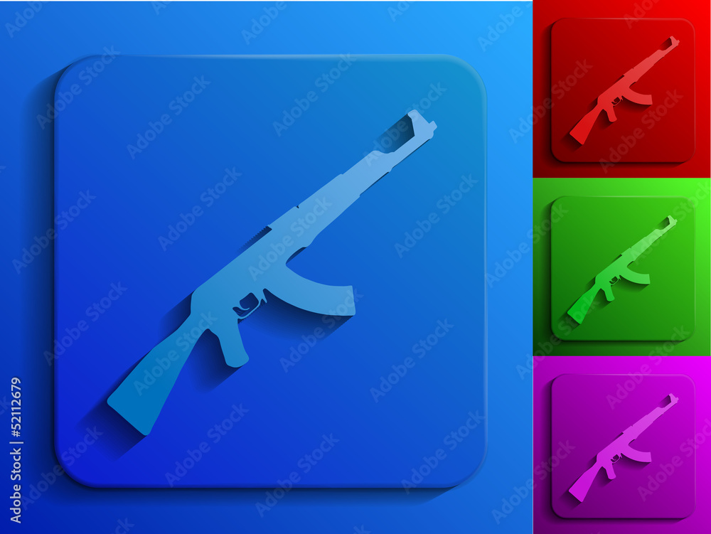 weapons monochrome icons