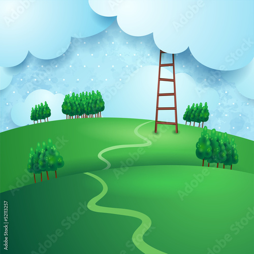 Fantasy landscape