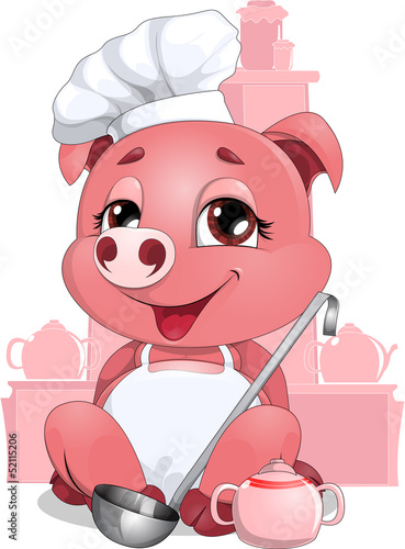 pig cook