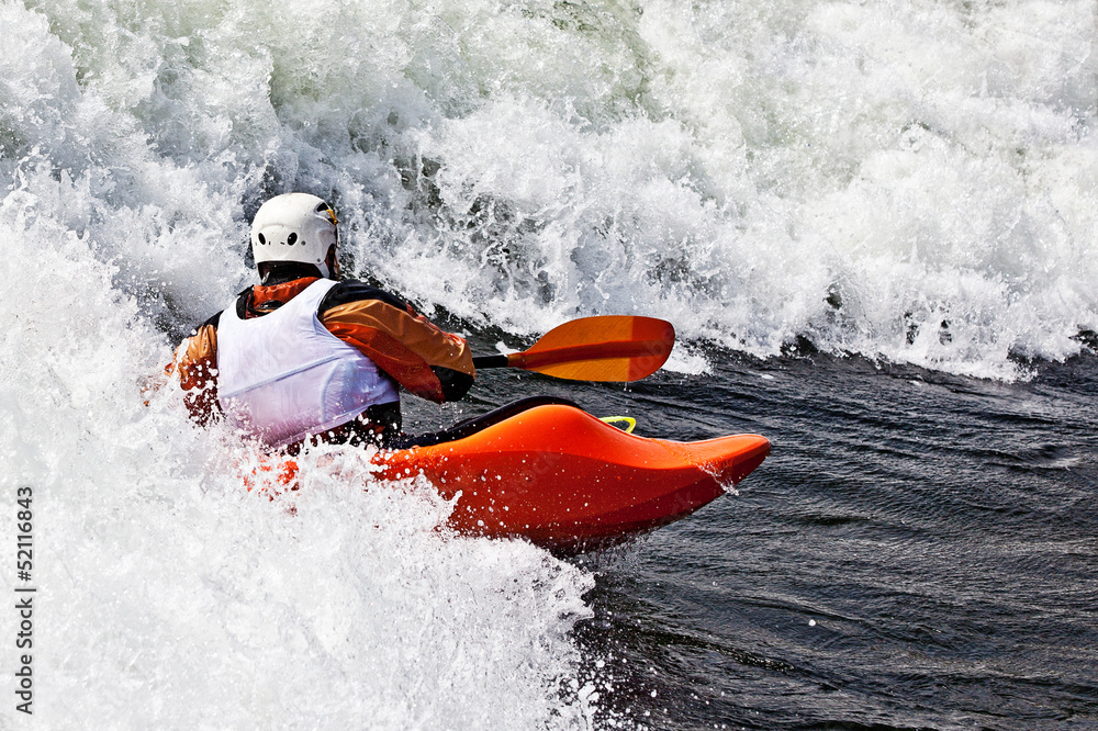Fototapeta premium kayaking