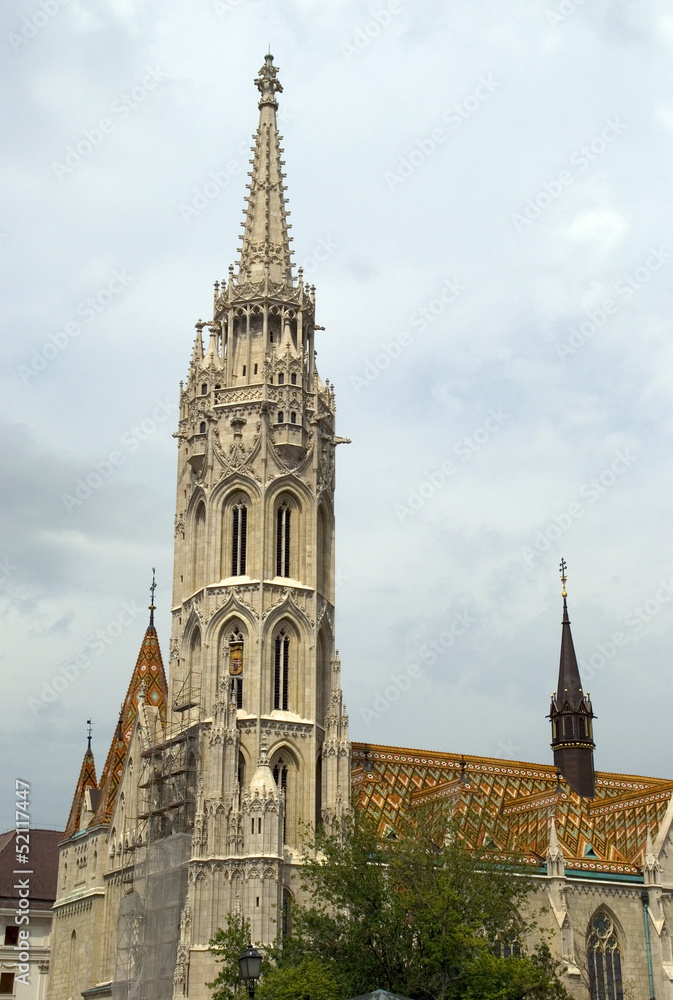 Obraz premium Matthias Church, Budapest, Hungary