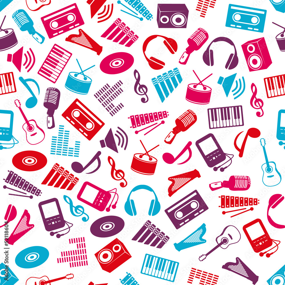 music seamless pattern music seamless pattern