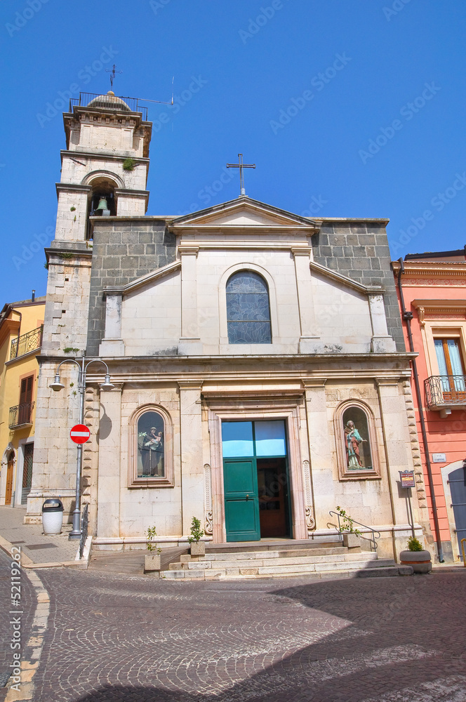 Church of St. Carmine. Melfi. Basilicata. Italy.