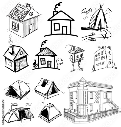 Collection of home apartments