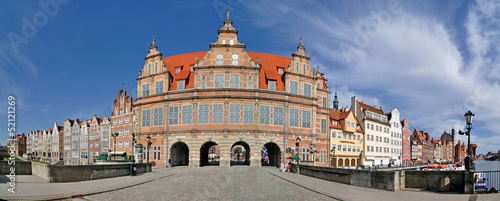 Green Gate in Gdańsk - panorama #52121269