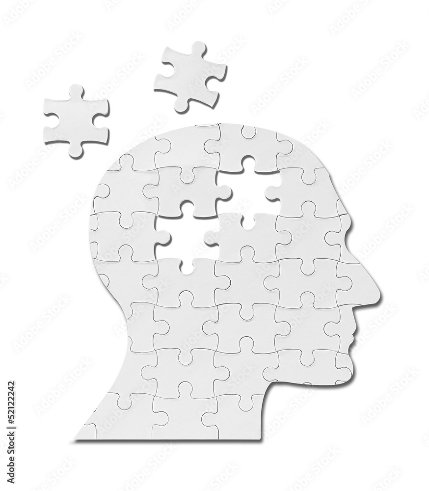 puzzle game solution head silhouette mind brain puzzle game solution head silhouette mind brain