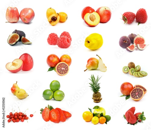 Fototapeta Naklejka Na Ścianę i Meble -  Fruits Collection