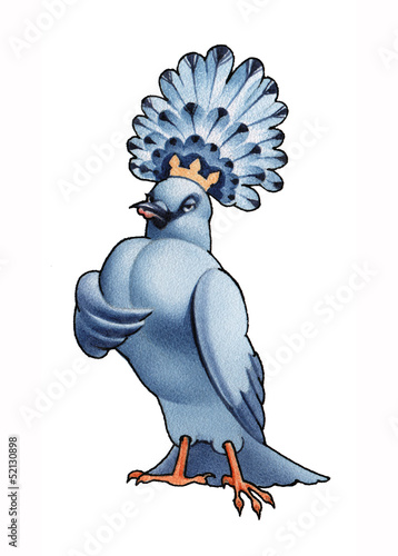 Wallpaper Mural pigeon (goura) Torontodigital.ca