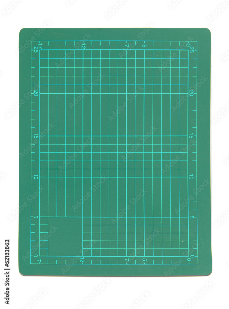 Cutting mat isolate
