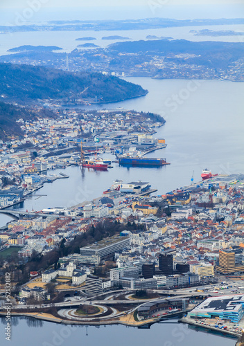 Port of Bergen, Norway photo