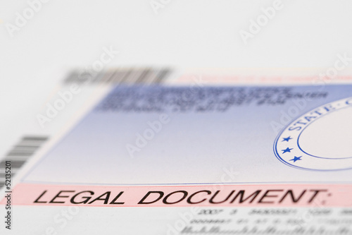 Legal Document Envelope