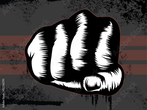 Grunge Fist Punch