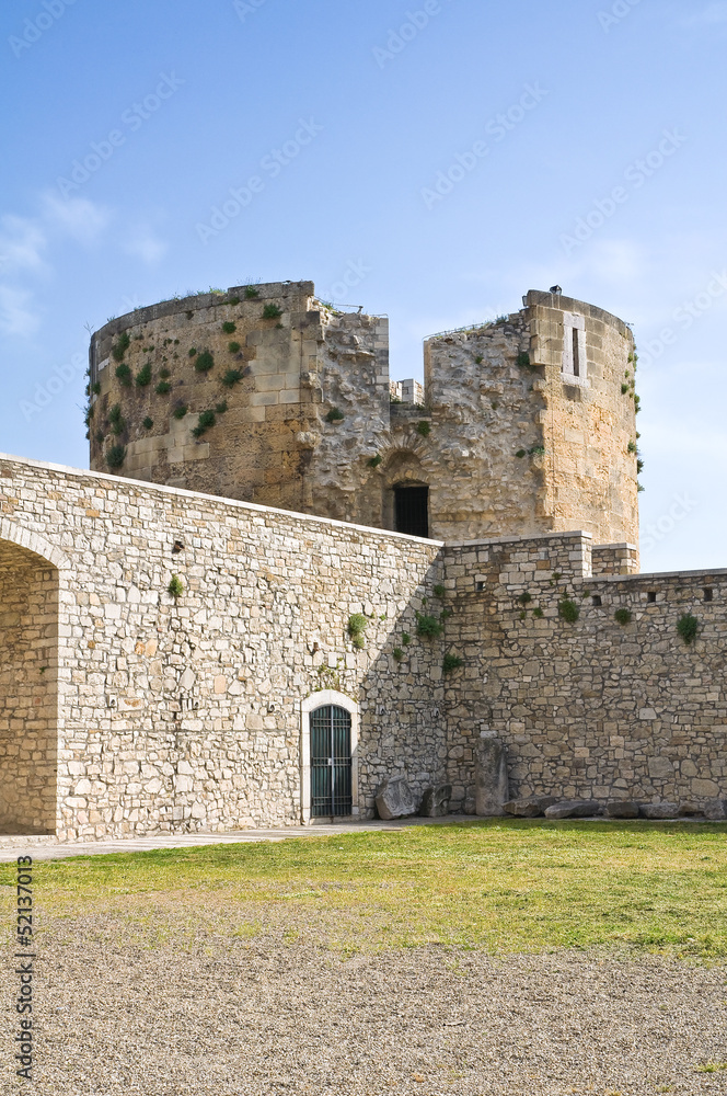 Castle of Venosa. Basilicata. Italy.