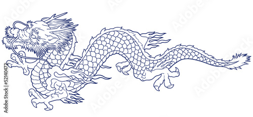 日本的な龍