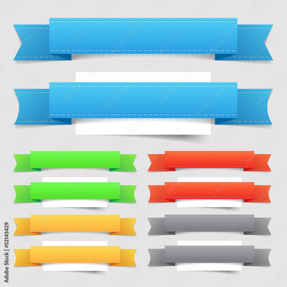 Design elements: banners