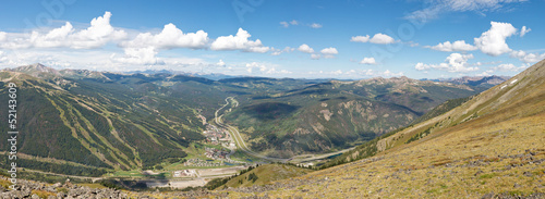 Copper Mountain Ski Area Panorama photo