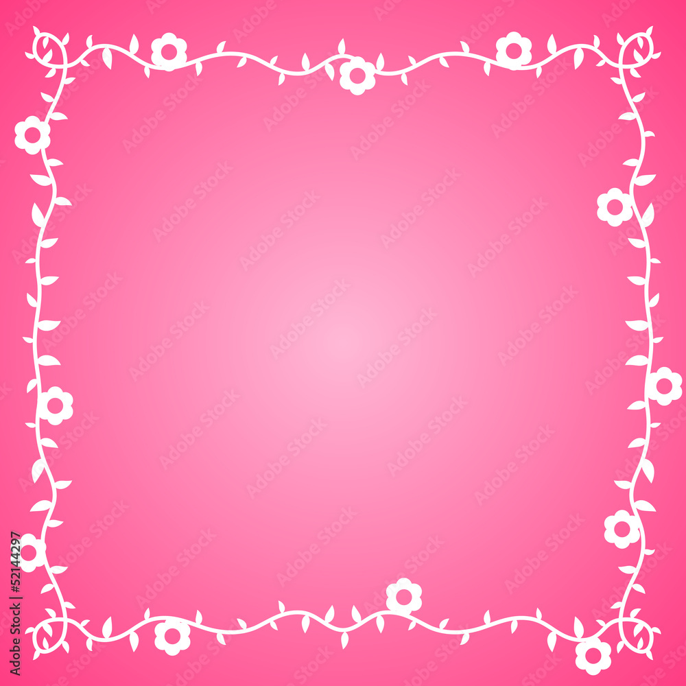 Vector flower background