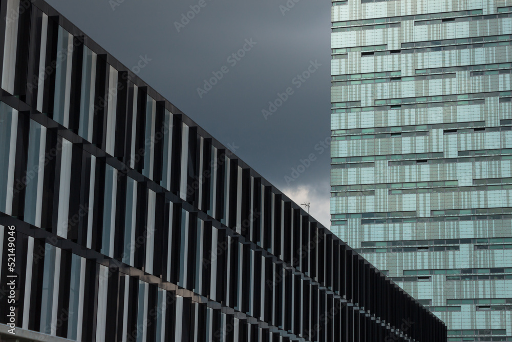 Architectural detail of modern buildings Architectural detail of modern buildings