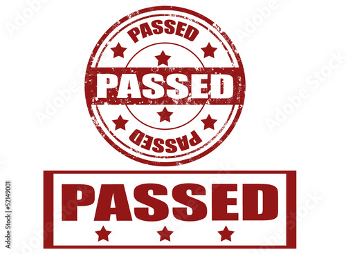 Passed-set of stamps