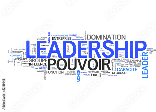Leadership (tag cloud français)