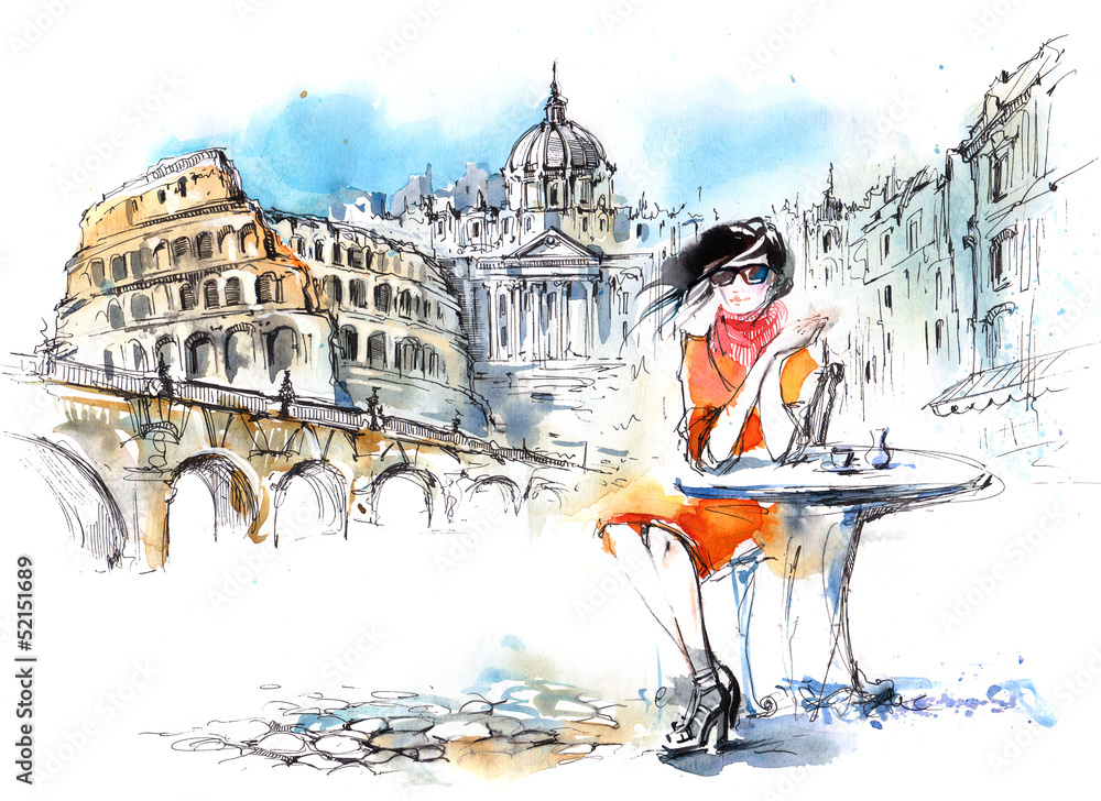 Obraz premium Moda w mieście