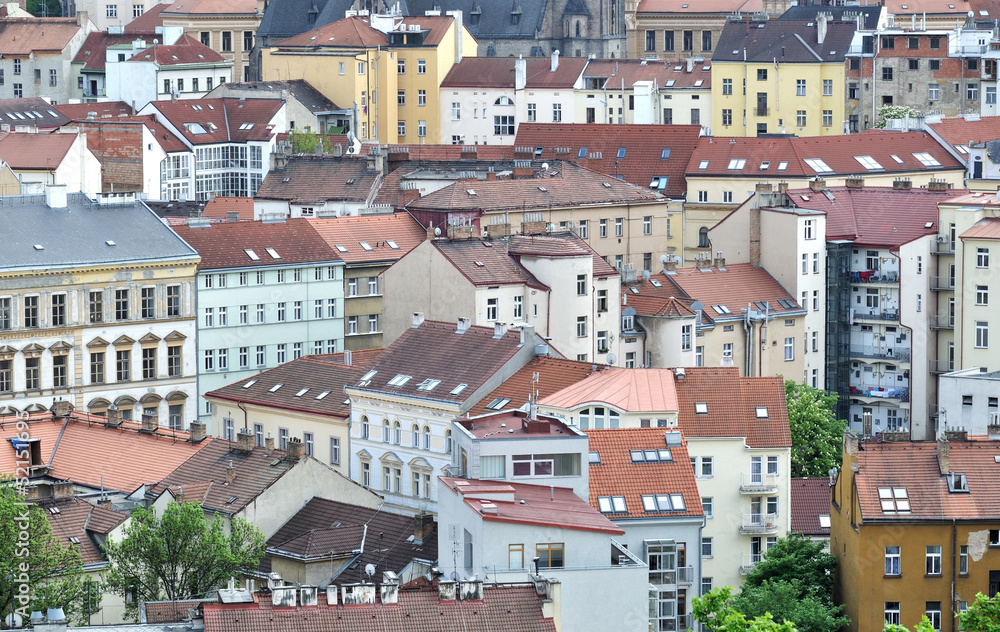 Houses in Prague
