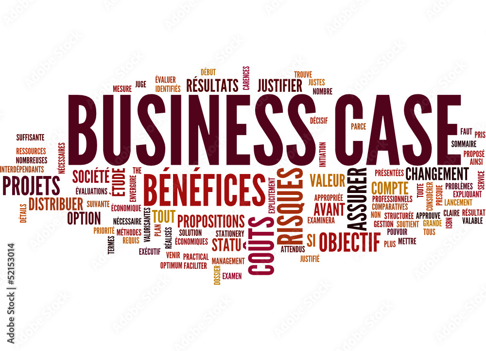 Business Case (tag cloud français)
