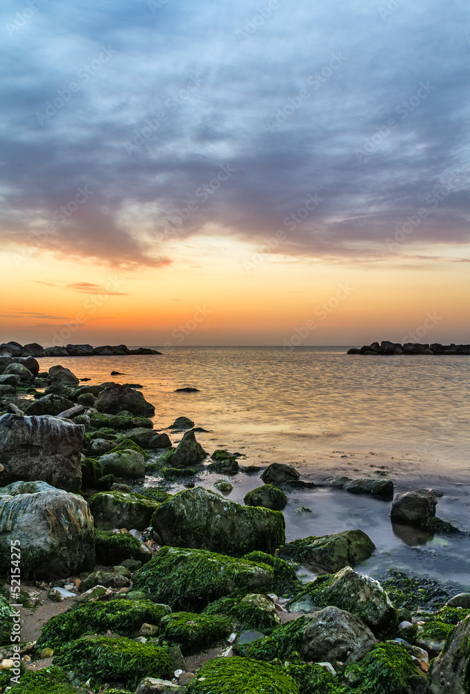 Obraz premium Sunset sea