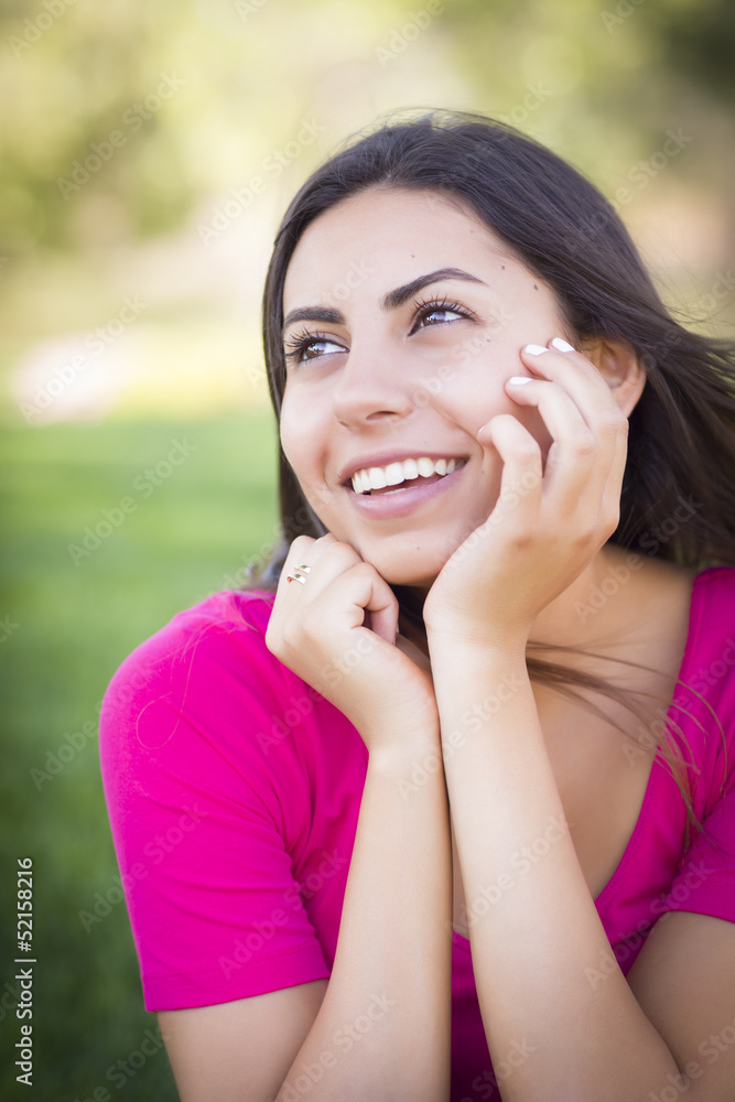Beautiful Mixed Race Young Woman Beautiful Mixed Race Young Woman